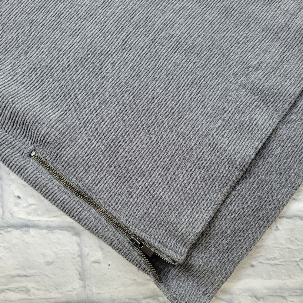 Banana Republic Gray Cowl Neck Sleeveless Knit Dress size Medium - Picture 6 of 15